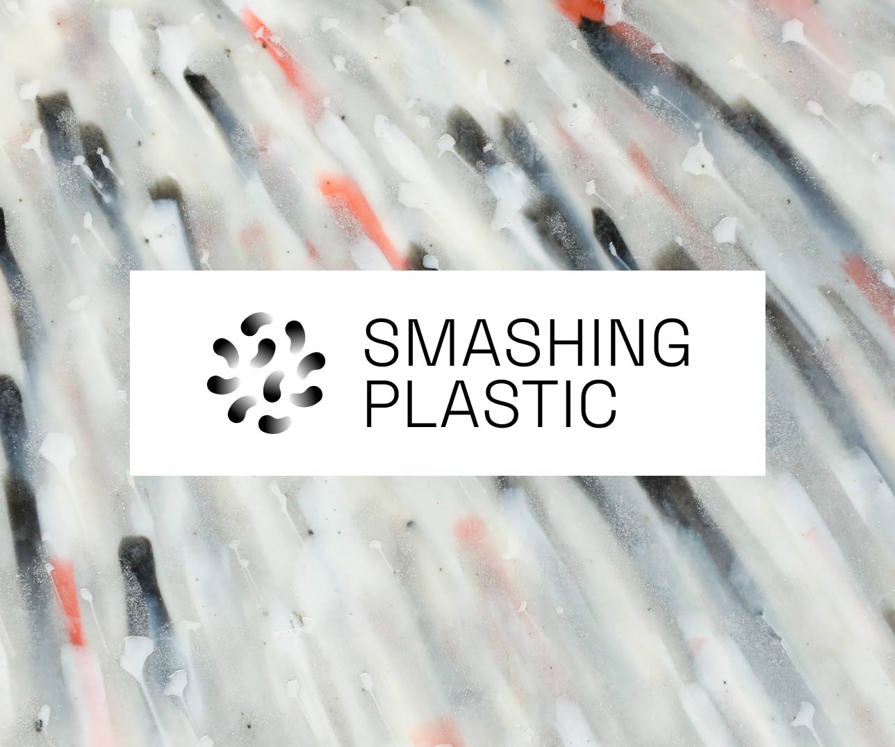 Logo and graphic pattern designed for the company Smashign Plastic